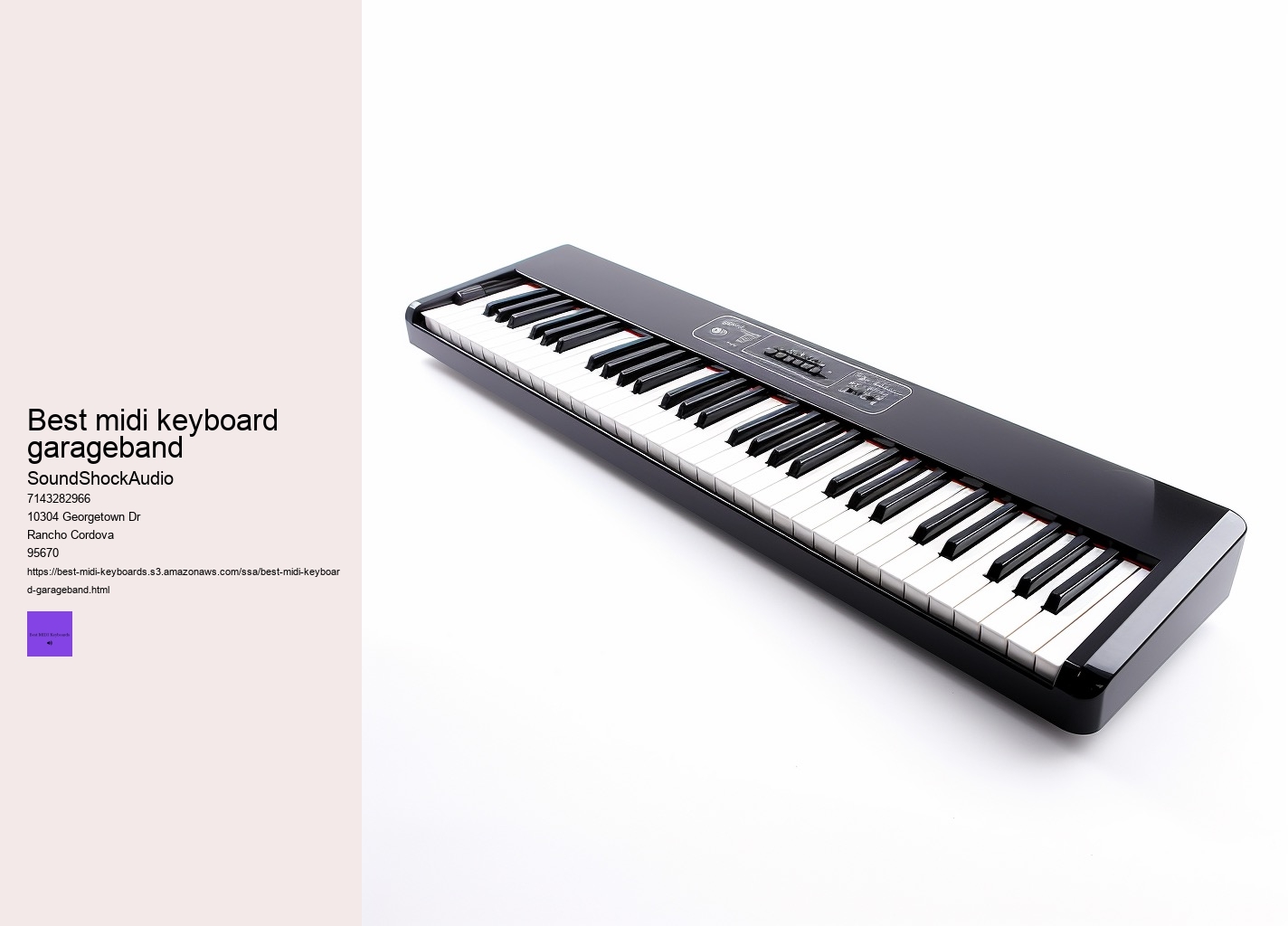 best midi keyboard garageband